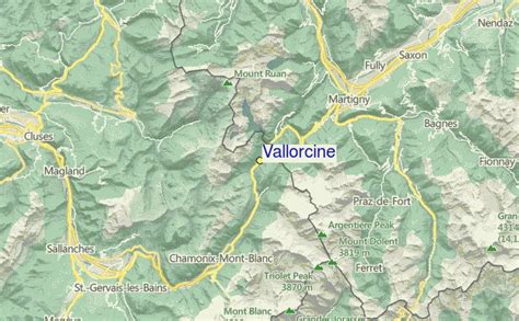 Guide de Station de Ski de Vallorcine, Carte & hébergement vacances de ...