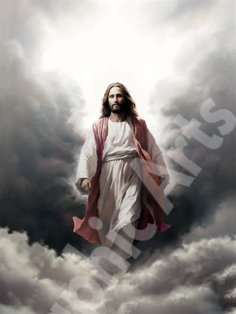 Second Coming of Jesus Christ Canvas Print LDS Art Gift - Etsy