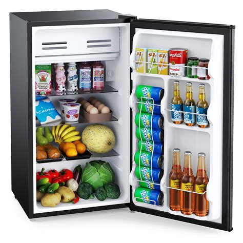 TaoTronics Mini Fridge with Freezer, 3.3 Cubic feet, Compact ...