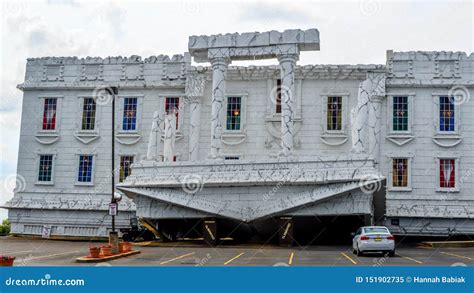 Top Secret - Upside Down White House - Wisconsin Dells Editorial Image ...