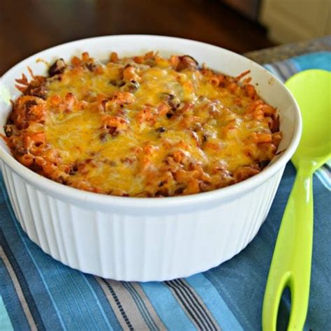 Chili Macaroni Casserole - Mess for Less