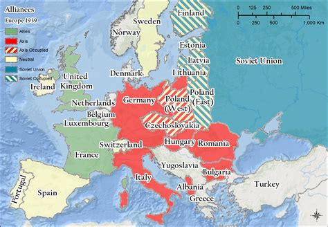 Map Of Europe During Ww2 Allies And Axis | Images and Photos finder