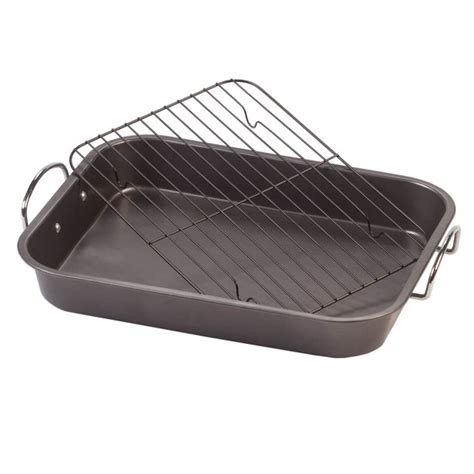 Roasting Pan with Rack - Walmart.com - Walmart.com