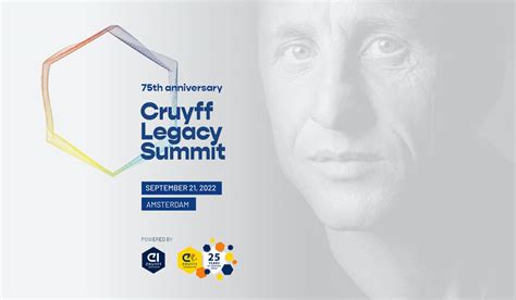 Cruyff Legacy Summit: Johan Cruyff Institute and Johan Cruyff ...