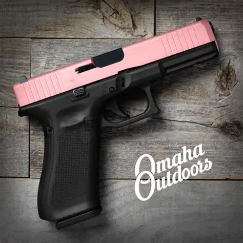 Glock 17 Gen 5 with Victoria Pink Slide 10 Round - Omaha Outdoors