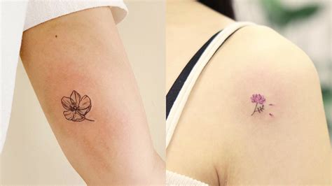 12 Minimalist Flower Tattoo Ideas and Their Hidden Meanings