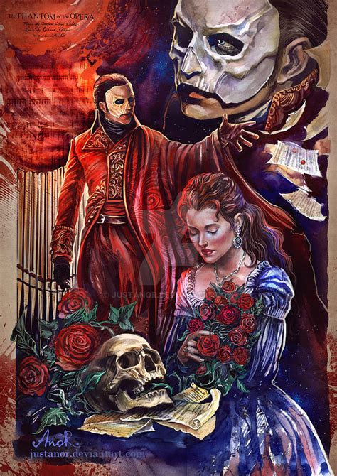 The Phantom Of The Opera by JustAnoR on DeviantArt