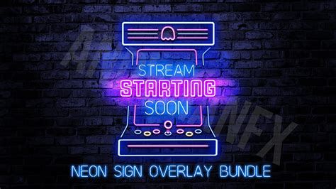 Neon Sign Overlay Bundle - Etsy Singapore