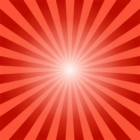 Abstract sunbeams red rays background - Vector illustration 539589 ...