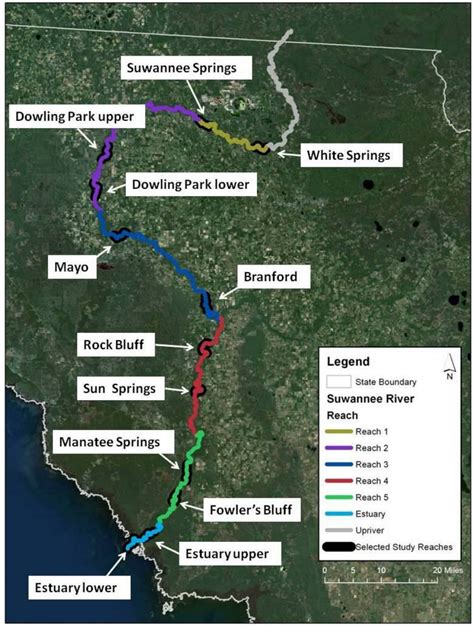 Suwannee River State Park Map