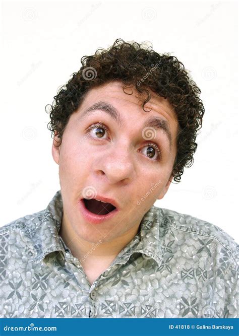 Dumb guy with a big nose stock photo. Image of isolated - 41818