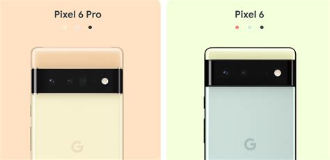 Google Pixel 6 and Pixel 6 Pro colors — these are your (gorgeous ...