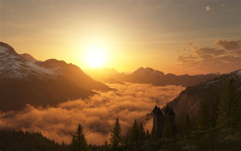 Mountain-Sunset-Wallpaper-HD-backgrounds-download-hd-wallpapers-high ...