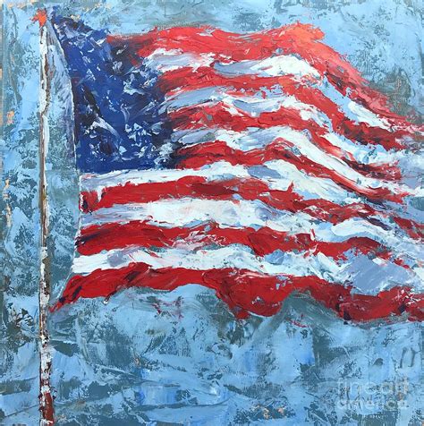 American Flag Painting by Patricia Caldwell - Fine Art America