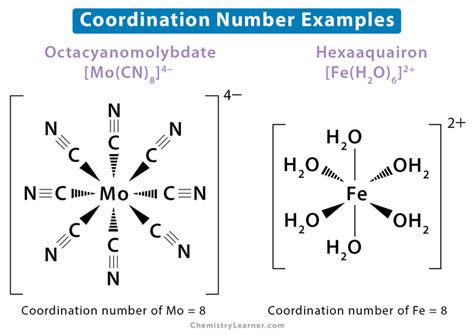 Coordination Number: Definition and Examples