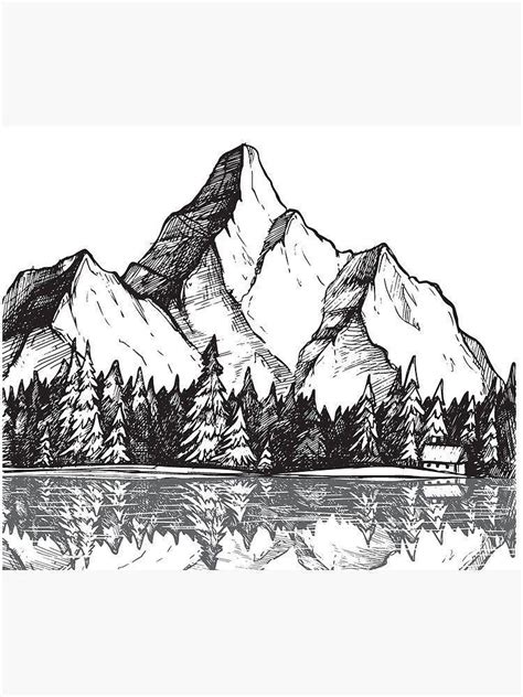 70+ Easy Mountains Drawing Ideas 2021 - How to Draw Mountains? - HARUNMUDAK