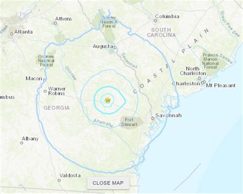 Georgia earthquake Saturday felt across broad region - al.com