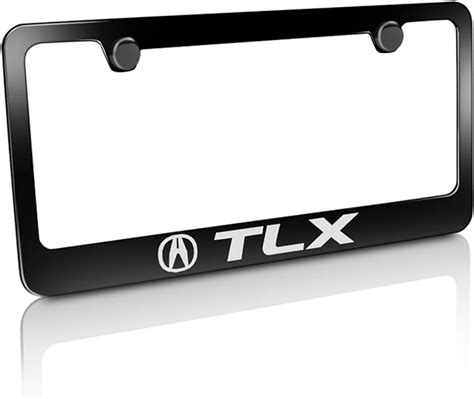 Amazon.com: Acura TLX Black Metal License Plate Frame: Automotive