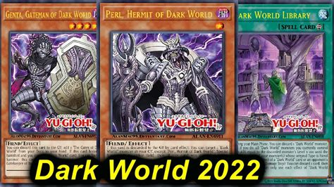 【YGOPRO】DARK WORLD SKIP TURN DECK 2022 - BROKEN!!!! - YouTube