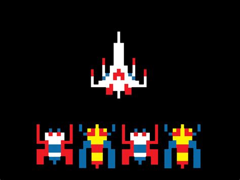 Pixel Galaga