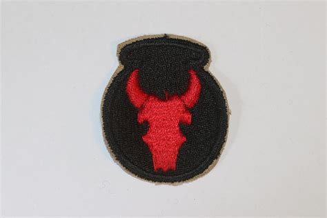 ORIGINAL US WWII 34th INFANTRY DIVISION CLOTH PATCH #2 UN WORN ...