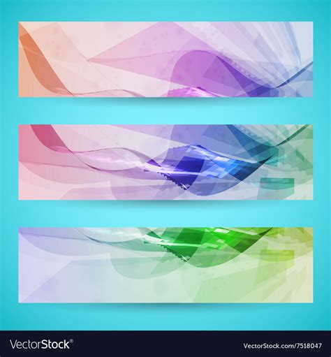 Abstract banner background Royalty Free Vector Image