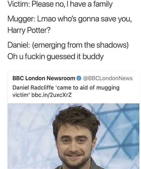 Harry Potter saves muggle from mugging : r/HarryPotterMemes