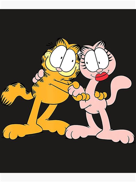 "Garfield Garfield & Arlene " Poster for Sale by peggsjoroga | Redbubble