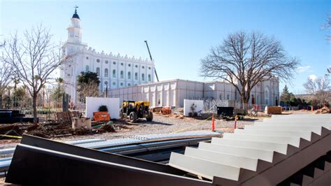 Renovation of St George Utah Temple Nears Completion