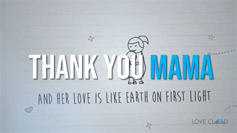 Thank you Mama (LYRIC VIDEO) - YouTube