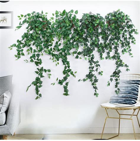 Spectacular Fake Wall Hanging Plants Hung Terrarium