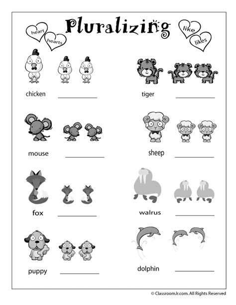 Language Arts Review Worksheets | Woo! Jr. Kids Activities : Children's ...