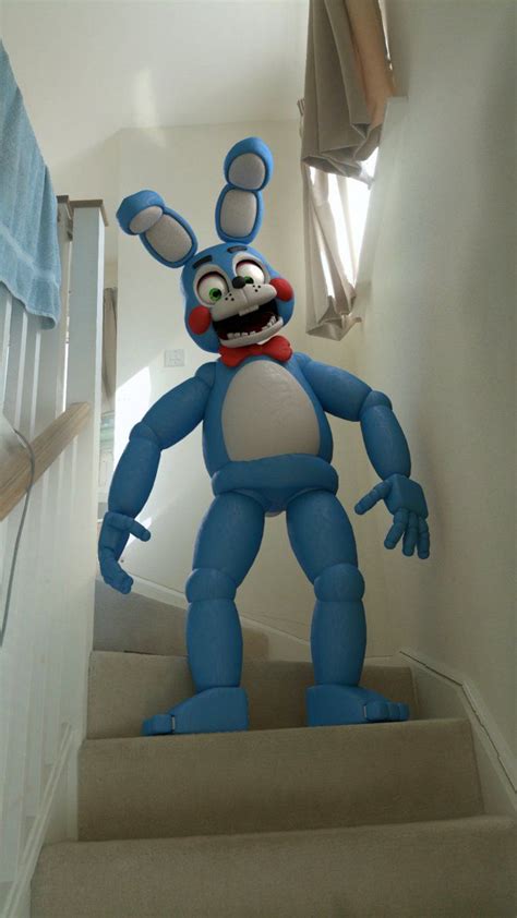 Toy Bonnie in REAL LIFE!! | Fnaf, Fnaf cosplay, Fnaf art