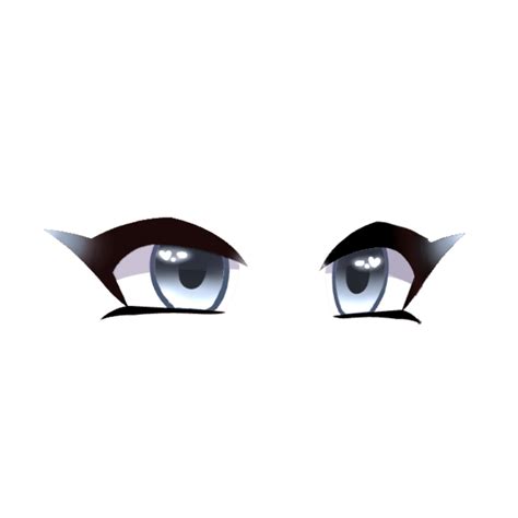 Gacha Girl Eyes Transparent