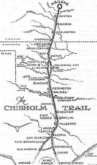 Riding herd on history: Was Waco a stop on the ol' Chisholm Trail ...