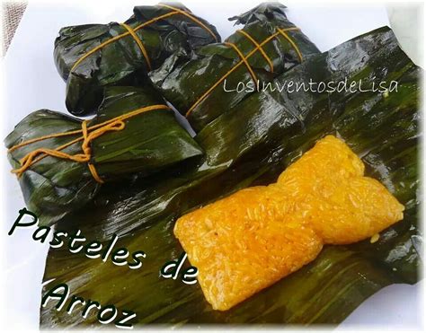 Pasteles de arroz! Al estilo puertorriqueno