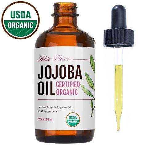 Jojoba-Oil-USDA-Certified-Organic-by-Kate-Blanc-Cosmetics – Wellness ...