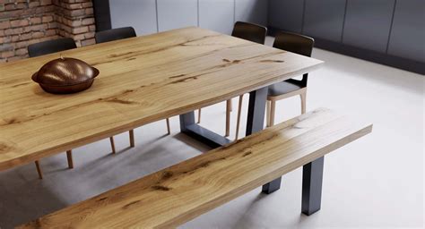 Large Oak Dining Table | Made in the UK | Abacus Tables