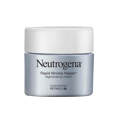 Neutrogena Rapid Wrinkle Repair Hyaluronic Acid & Retinol Cream, 1.7 oz ...