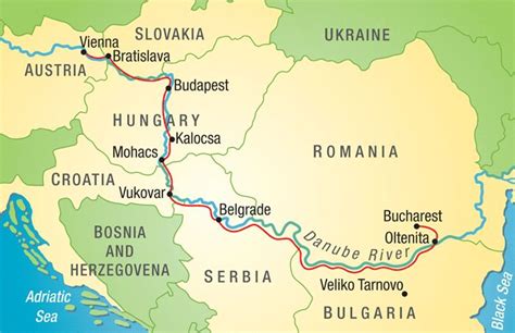 Course of Danube River, probably route of Yamnaya culture and R-P312 ...