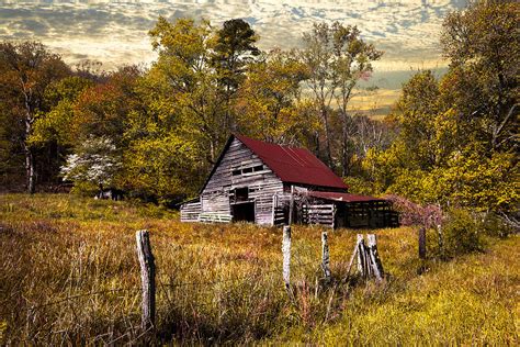 Old Barn in Autumn Photograph by Debra and Dave Vanderlaan - Pixels