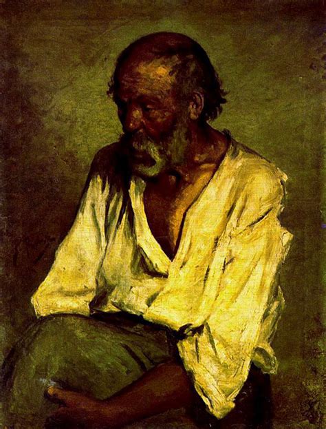 The old fisherman, 1895 - Pablo Picasso - WikiArt.org