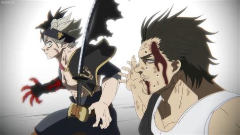 Asta and Yami vs Dante English dub Full Fight Captain Yami gives his ...