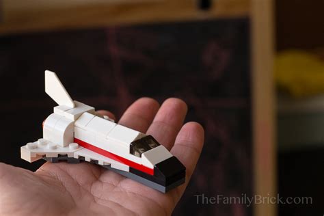 February 2015 Monthly Mini Build: Space Shuttle - The Family Brick