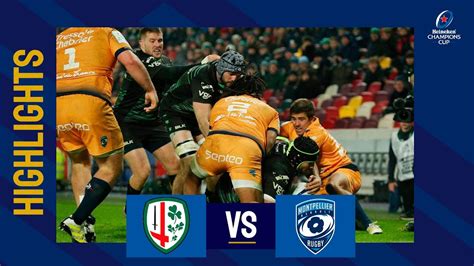 Highlights - London Irish v Montpellier Hérault Rugby - Round 1 ...