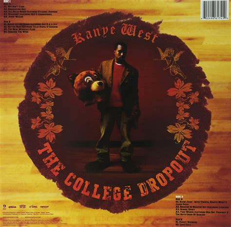 KANYE WEST : THE COLLEGE DROPOUT - Harrisons Records