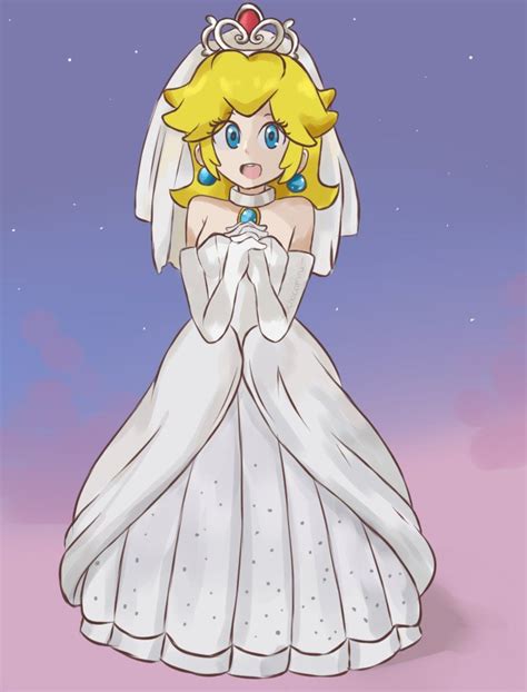 Mario And Princess Peach Wedding