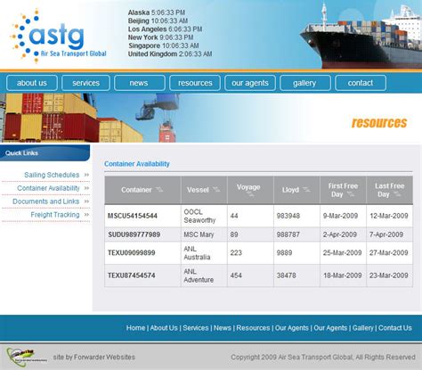 Container Tracking: MAERSK Container Tracking