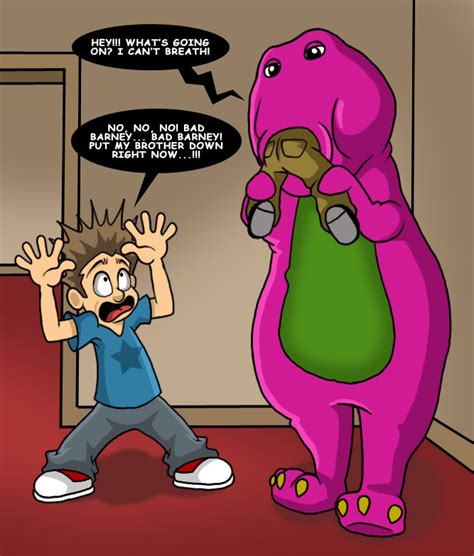 Bad Barney by Ekuhvielle - Fanart Central