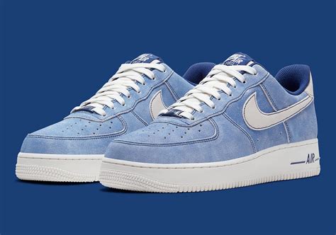 Nike Air Force 1 Low Suede Blue DH0265-400 | SneakerNews.com